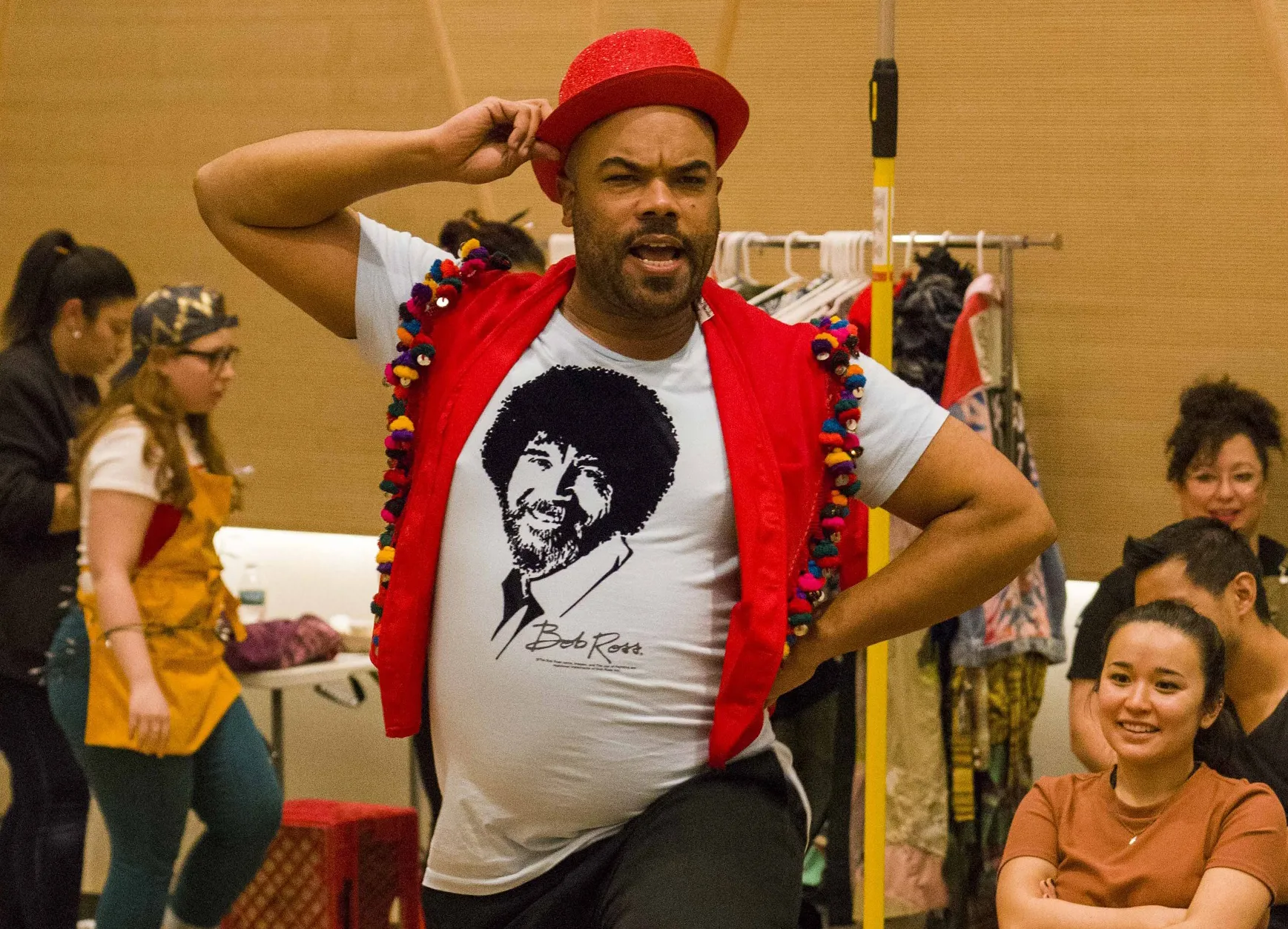 David Ryan Smith in a MOBILE UNIT production