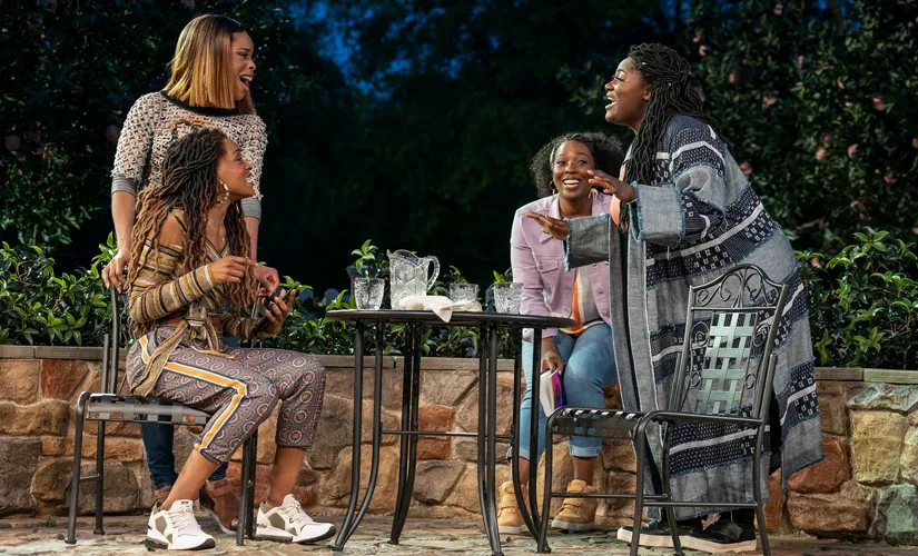 The company of Free Shakespeare in the Park's MUCH ADO ABOUT NOTHING